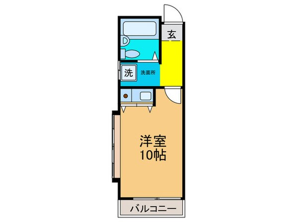 第25プロビナンス村橋の物件間取画像